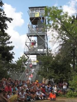 Rangers Tower - This is the tower the hawk was released from in my comment above.