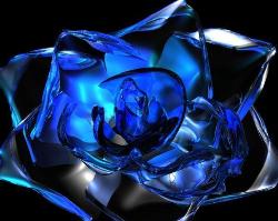 Blue Rose - Blue Crystal Rose