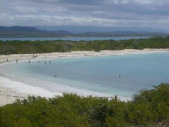 Beach in Puerto Rico - This picture was taken back in May of 2009 when I was in Cabo Rojo, Puerto Rico. That is on the west side of Puerto Rico. San Juan is on the Eastern side of Puerto Rico. 