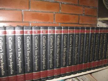 encyclopedia - encyclopedia, books and other reference materials can be found in the library