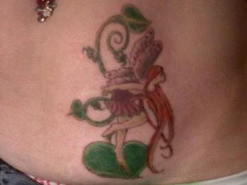 My 1st tattoo - This is my 1st tattoo, it&#039;s a fairy.