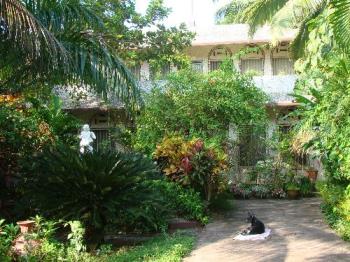 Me - That&#039;s me, Preiti, watching Mum watering the garden