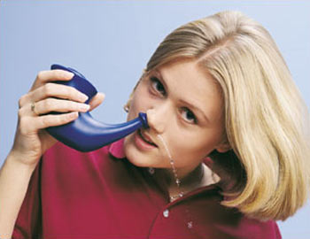 neti pot - neti pot demonstrated