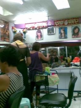 hairdressers - hairdressers in a beauty parlor