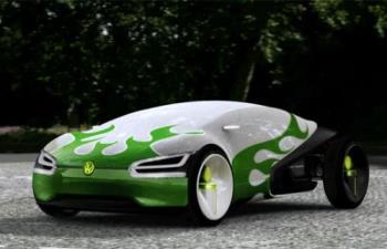 green - VW green car