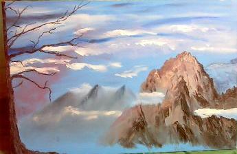 My special mountain - Painted this one a while back. My favorite!!