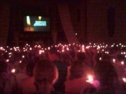God&#039;s Beauty - I went to a concert and everyone was singing and holding candles up in the air. It was pretty amazing to see.