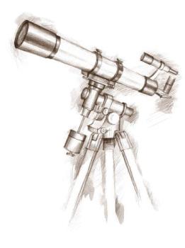 Telescope - A telescope.