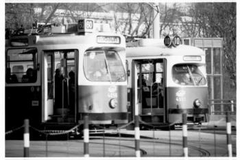 Trams in Vienna - Trams in Vienna. Hopefully my next airplane trip will take me there :-)