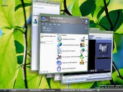 Windows Vista screenshot - A screenshot of the new Windows operating system