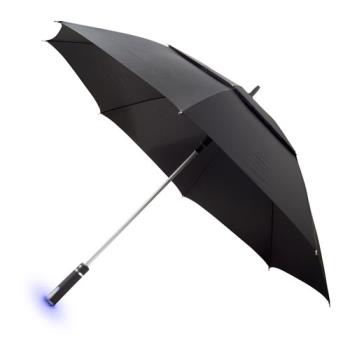 Umbrella - A picture of the umbrella. This is an item that is used out in the rain to protect myself from the rainfall. 