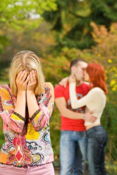 Infidelity - One of the most common causes of broken relationships.