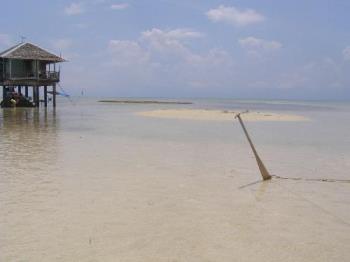 Sand Bar at Bais - Sand Bar at Bais City near Dumaguete 