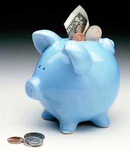 Piggy bank - I have made it a habit to save money in my piggy bank!