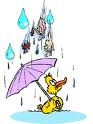 It is raining these days. - It is raining these days in my part of the world and it is cool.