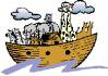 Noah&#039;s Ark - Ark is a mere curved vessel and not a ship. Only Ships have a hold to carry possessions of the kind that went in with Noah. Besides, to survive forty days in heavy floods the ship must have a bulk, volume, and watertight compartments. 