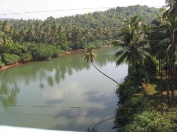 Mangalore, - Kuloor river and backwaters, mangalore