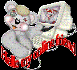 Hello on-line friend