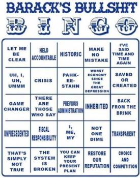 Barack Bingo - Fun for All! Barack Bingo - Fun for All!