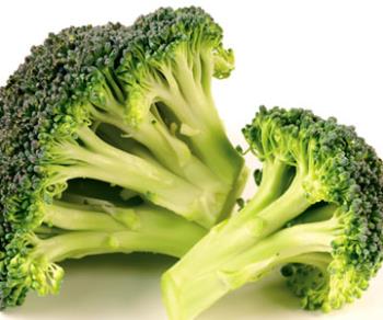 broccoli - Broccoli is a member of the cabbage family and high in vitamins C, K, A as well as being a dietary fiber.
