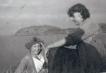 Me and Mum in Llandudno - This was taken in August 1962 on the Great Orme in Llandudno, North Wales
