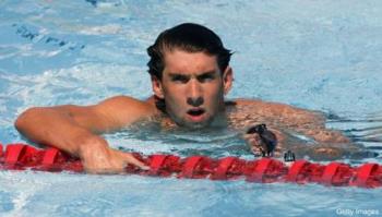 Michael Phelps - A very mixed Phelps at the recent concluded Paris Open and he should be very worried.

Ref:
http://sports.yahoo.com/olympics/vancouver/blog/fourth_place_medal/post/Phelps-furious-with-himself-over-poor-performa?urn=oly,251689