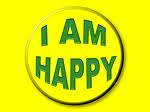 I am happy. - I am a happy person in general.