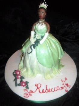 Princess Tiana  - This is her latest, she has made it for my granddaughter&#039;s 5th birthday, she is mad on Princess Tiana 