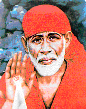 sai baba&#039;s blessings - The image of Shirdi Baba