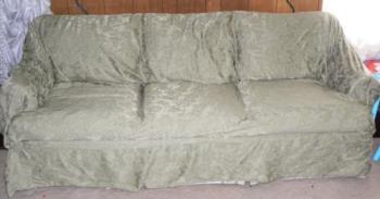 my couch  - This is the couch that I have the slipcover on as you can see.