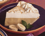 Banana cream pie - Banana cream pie.