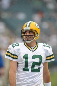 Aaron Rodgers - Aaron Rodgers,the Starting Quarterback for the Green Bay Packers.