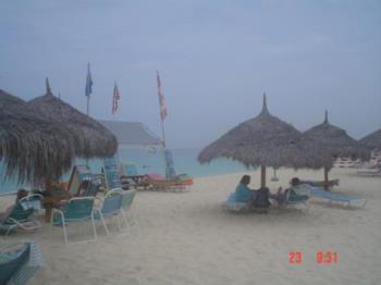 Beach on Aruba - I took this picture some years ago, at the beach near the resort where I was staying. I have not seen a more peaceful place. 