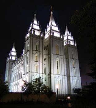 Salt Lake City, Temple - This is a photo of the "House of the Lord" a temple of our Heavenly Fathers in Salt Lake City, Utah