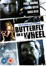 butterfly on a wheel - a poster from the movie butterfly on a wheel also known as shattered for English title.