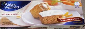 weight watchers carrot cake - Weight watchers carrot cakes are so good I could eat the whole box hehe.