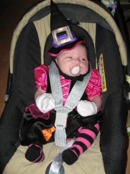 Witch Olivia! - Olivia&#039;s first Halloween!