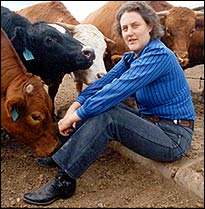 Temple Grandin - campaigner and autism sufferer - Temple Grandin, strange name but an all-round good egg!