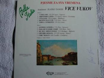 Vice Vukov Autograph - The most exciting thing I ever found on eBay. 