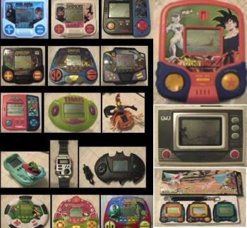 handheld LCD games - Tiger Electronics is an American toy manufacturer, best known for its handheld LCD games, the Furby, and Giga Pets.