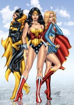 Wonder Woman and Friends - My facebook avatar.
