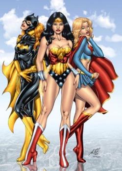 Wonder Woman and Friends - My current facebook avatar.