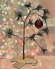 Charlie Brown Xmas Tree - This is what my tree looks like. So easy to put up and decorate. Also, it's going to be really easy taking it back down again. LOL Charlie Brown Xmas Tree - This is what my tree looks like. So easy to put up and decorate. Also, it's going to be really easy taking it back down again. LOL