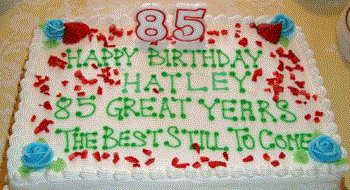 Happy Birthday Hatley - This is my attempt to gift my senior a birthday cake. For all, please ignore the flaws in design if you find any, I know I am not a photoshop expert.