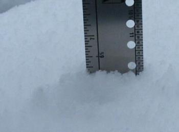 6 Inches of Snow at My House at 8:30 This Morning. - We had 6 inches at 8:30am & now have 8 inches at 12:30pm