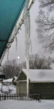 Icicle - On my roof Icicle - On my roof