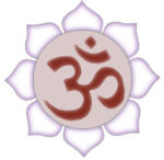 Lotus Ohm - This is an image I made in Photoshop using the Ohm symbol and a lotus.