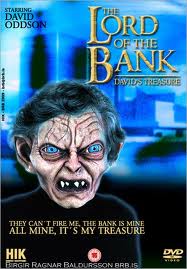 the bank is so evil - that they tend to let us be blind folded