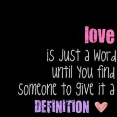love - word