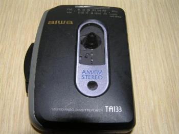 my aiwa walkman - this is my walkman with radio! 